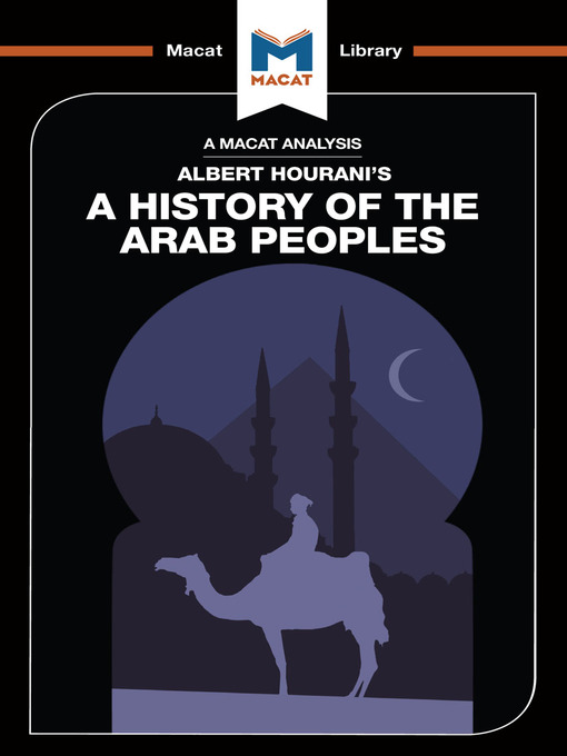 Title details for A Macat Analysis of History of the Arab Peoples by Albert Hourani - Available
